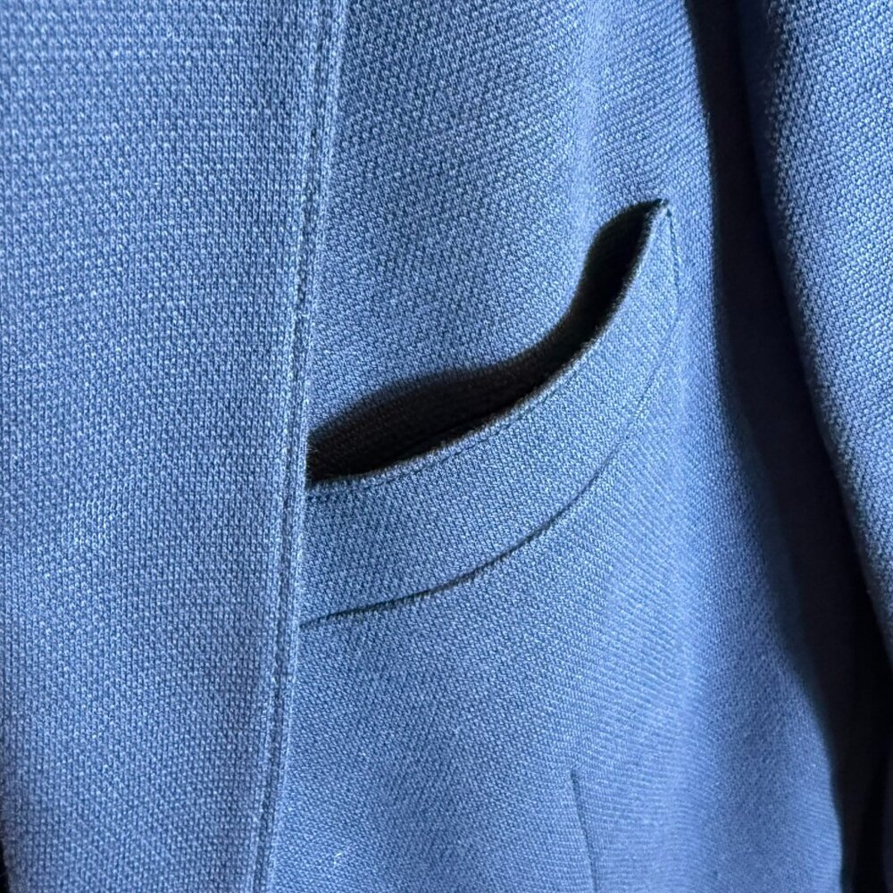 Bonobos Men's Navy Blazer 42R - Bel & Co Italian Cotton Fabric - EUC - Picture 2 of 9